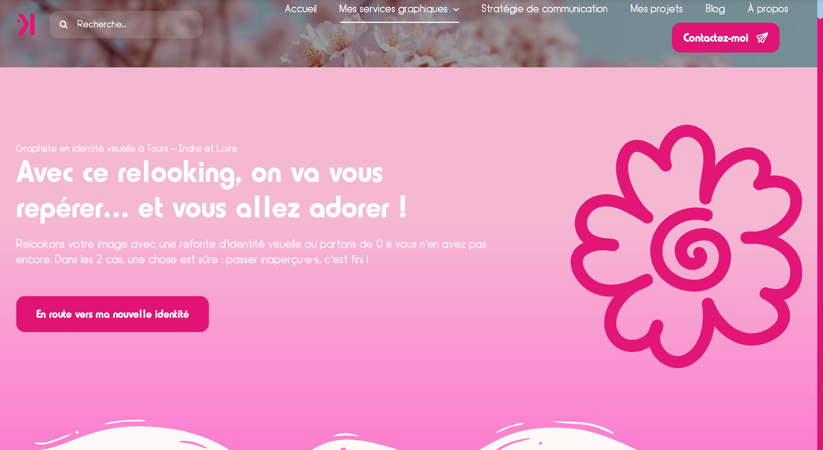 Page Accueil - A Propos - Services